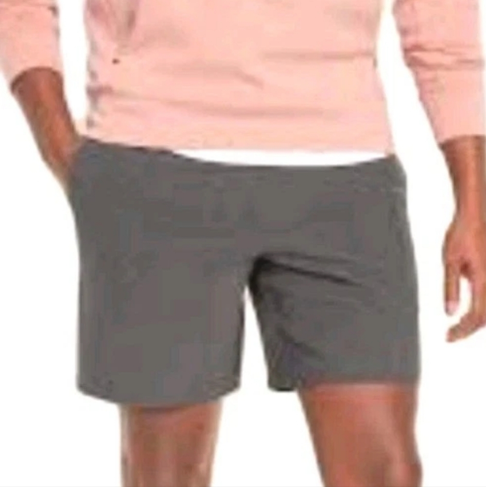 Old Navy Go H2O Stretch Tech Casual Shorts 4X Charcoal Surf Land Beach 22" Nwt